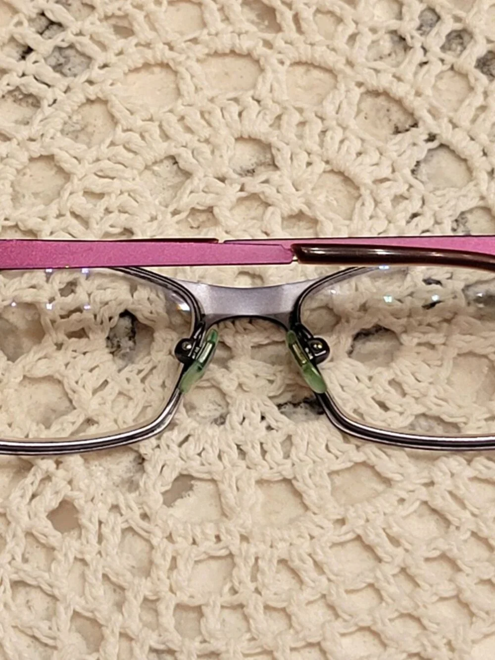 PRODESIGN DENMARK TITANIUM EYEGLASSES FRAMES 1258 PINK FULL RIM METAL ORIG. CASE